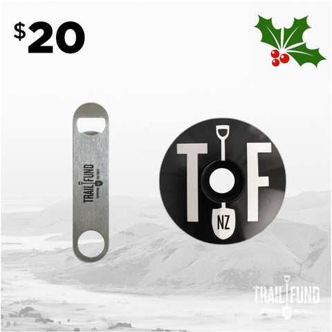 Xmas $20 bundle - TF Stem cap and bottle opener